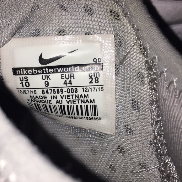 Grey black and pink Huaraches - Picture 3 of 3